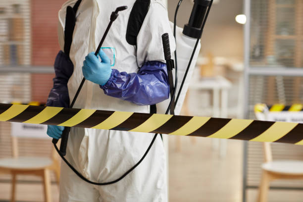 Professional Blood Cleanup technician working in Twin Mountain, NH